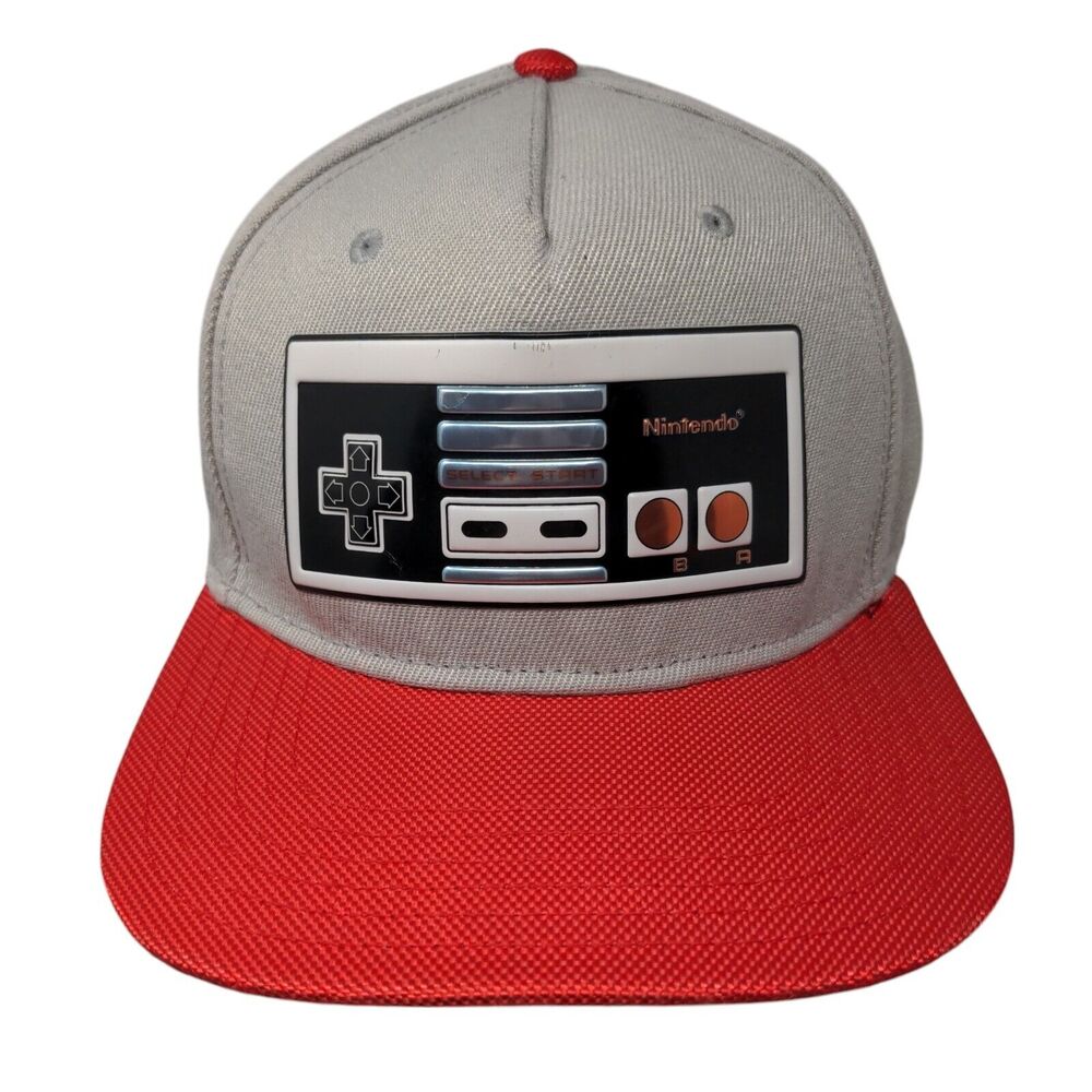Nintendo Nes Controller Snapback Hat Multi Osfm A… - image 1